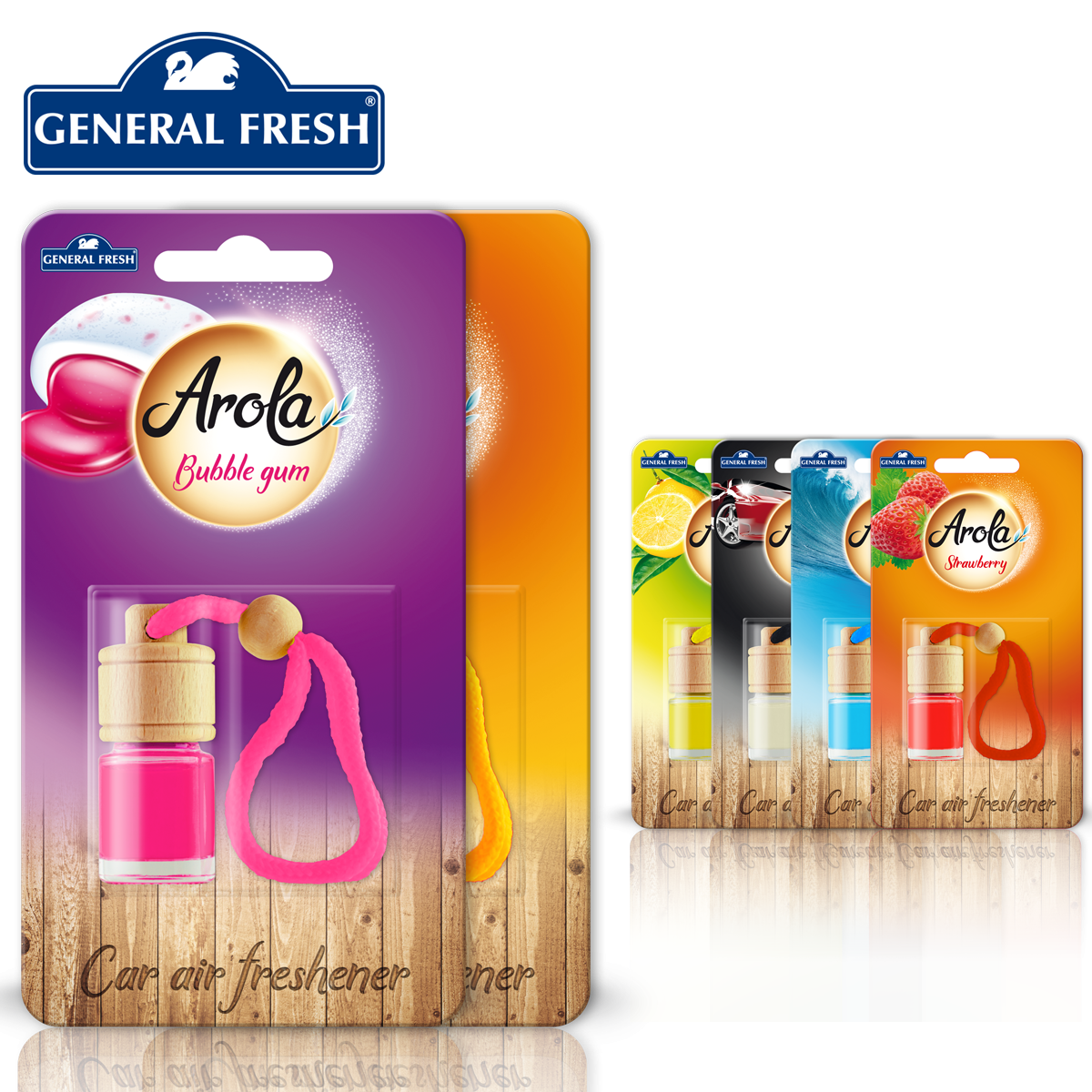 GENERAL FRESH AROLA CAR AIRFRESHNER 5ML