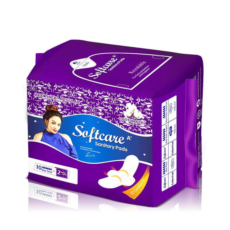 SOFTCARE SANITARY PAD 8+2