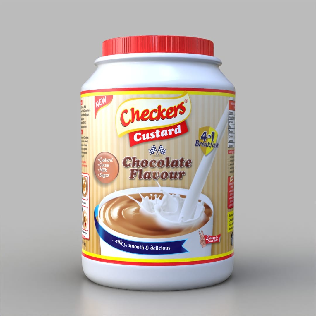 CHECKERS 4IN1 CHOCOLATE CUSTARD 1kg